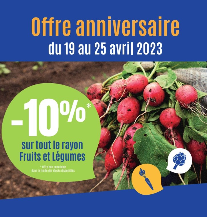 OFFRE ANNIVERSAIRE 